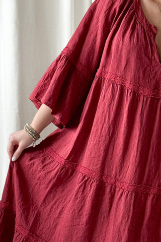 Octavia pellavamekko, red wine