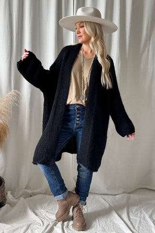 One Fine Day neuletakki, musta