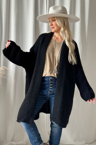 One Fine Day neuletakki, musta