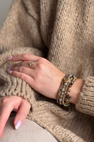 Ophelia rannekoru, brown