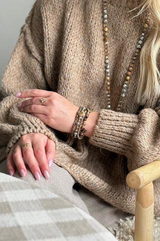 Ophelia rannekoru, brown