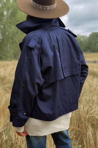 Oxford trenssitakki, navy