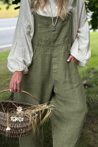 Painter pellavahaalari, forest green