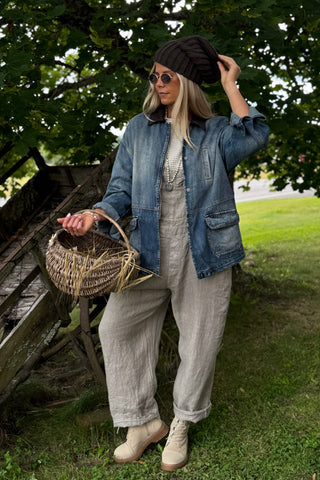 Painter pellavahaalari, taupe