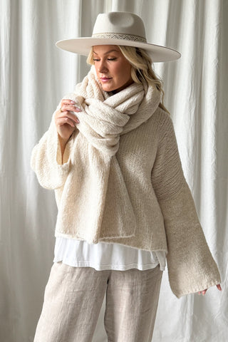 Percy huivi, luonnonvalkoinen