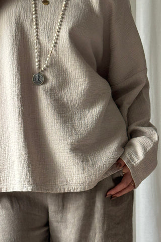 Poem pitkähihainen t-paita, cashmere