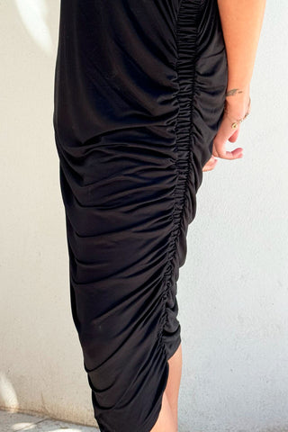 Bamboo pomelia dress, black