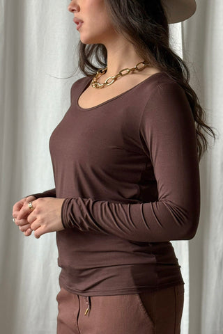 Bamboo Radiance paita, coffee