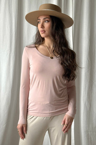 Bamboo Radiance paita, vaaleanpunainen