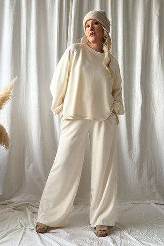 Reiser collegehousut, luonnonvalkoinen