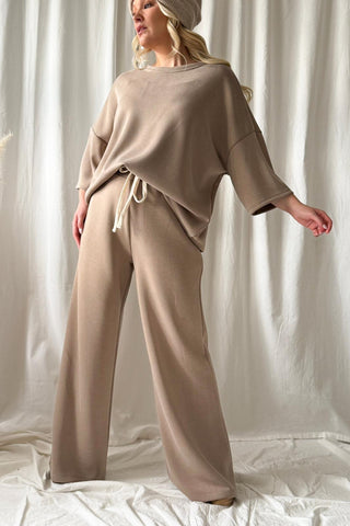 Reiser collegehousut, taupe