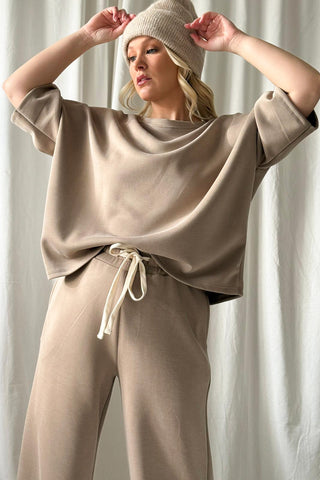 Reiser collegehousut, taupe