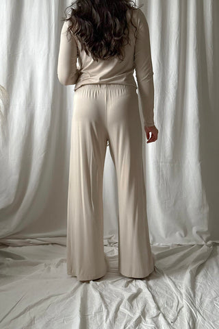 Bamboo Relax housut, beige