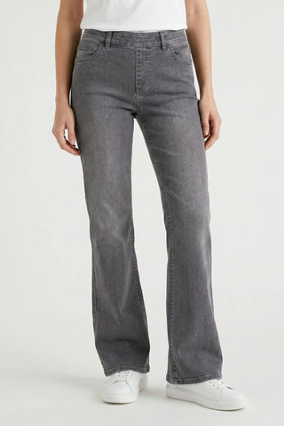 Melli flared leg farkut, slate grey