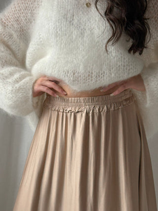 Sandy satiinihame, caramel