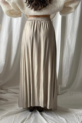 Sandy satiinihame, beige