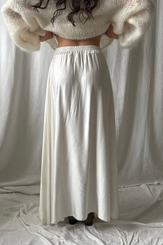 Sandy satiinihame, luonnonvalkoinen