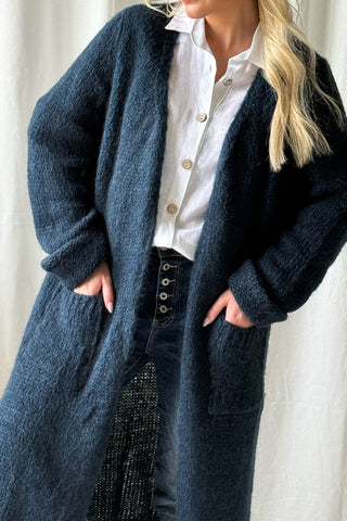 Slowly morning neuletakki, navy