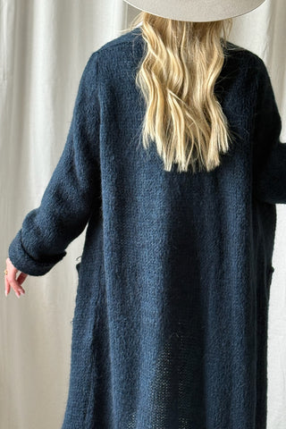 Slowly morning neuletakki, navy