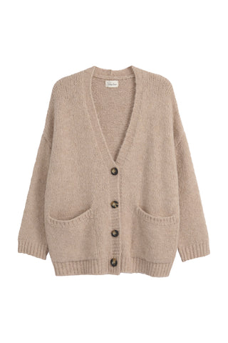 Softy neuletakki, blush pink