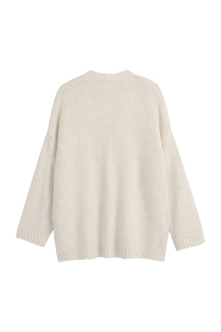 Softy neuletakki, luonnonvalkoinen