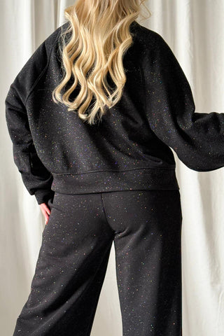 Sparkling collegehousut, musta