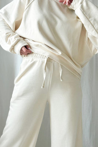 Sparkling collegehousut, luonnonvalkoinen