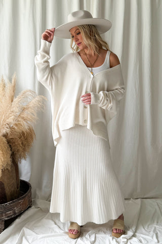 Stay Close neuletakki, chalk