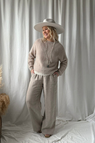 Stockholm neule, beige