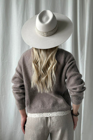 Stockholm neule, taupe