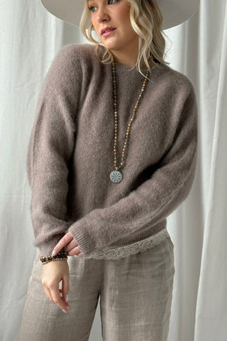 Stockholm neule, taupe