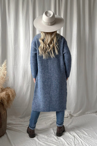 Sunday Mood neuletakki, denim blue