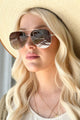 Sunglasses 53014, grey/silver
