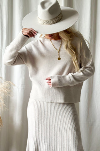 Sweet Life neulehame, light beige