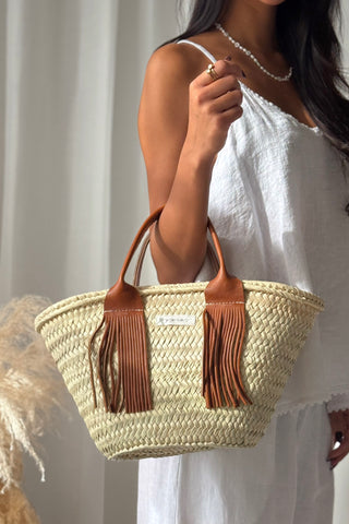 Tassel korikassi, ruskea