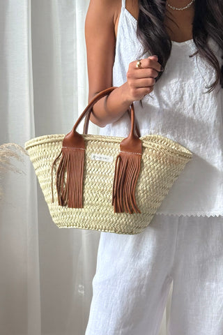 Tassel korikassi, ruskea