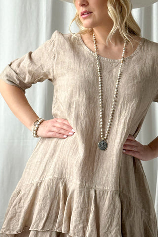 Temperance pellavamekko, cashmere