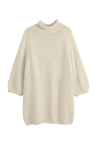 Tessa neule, luonnonvalkoinen