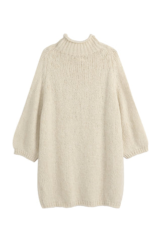 Tessa neule, luonnonvalkoinen