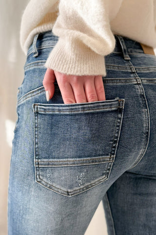 Vintage farkut, mid wash