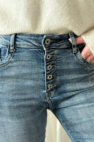 Vintage farkut, mid wash