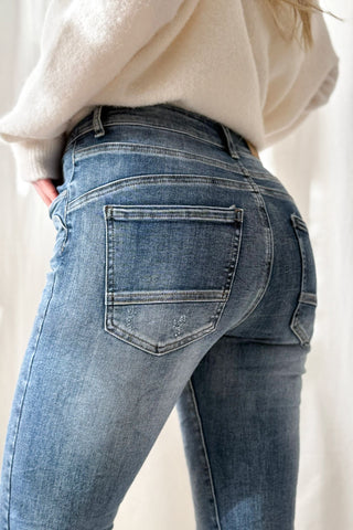 Vintage farkut, mid wash