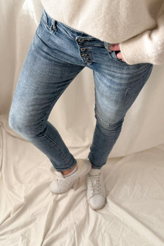 Vintage farkut, mid wash