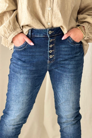 Vintage farkut, dark wash