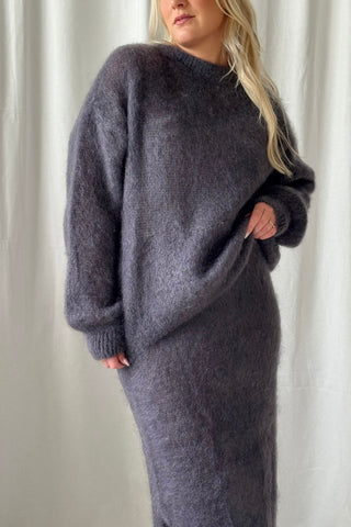 Warmness mohairneule, thunder