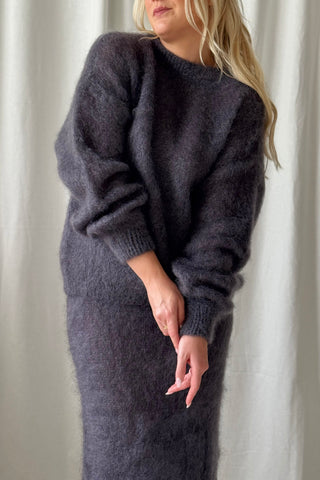 Warmness mohairneule, thunder