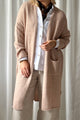 Wilona Long cardigan, light pink