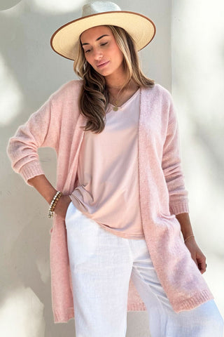 Yasmine cardigan, rose