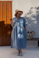 Yoko kaftaanimekko, denim blue