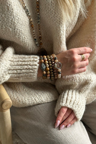 Zelda rannekoru, beige